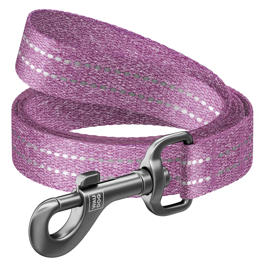 WAUDOG Eco-Friendly Re-Cotton Dog Leash - Size Medium