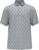 PGA Tour Mens Energy Jacquard Short Sleeve Polo Shirt