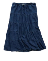 American Eagle Womens AE Tiered Midi Skirt