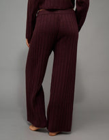 American Eagle Womens AE Ribbed Wide Leg Sweatpants