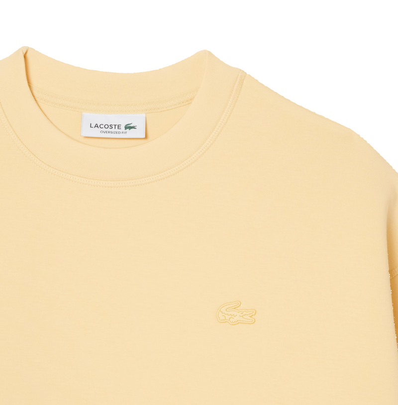 Lacoste Womens Oversized Cotton Sweatshirt