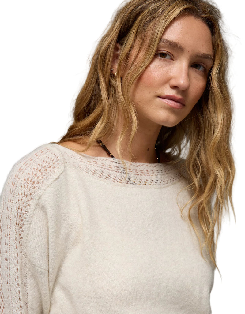 American Eagle Women's Whoa So Soft Lace Sweater