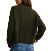 American Eagle Womens AE Whoa So Soft Classic Crew Neck Sweater