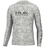 Huk Mens Icon Inside Reef Long Sleeve T-Shirt