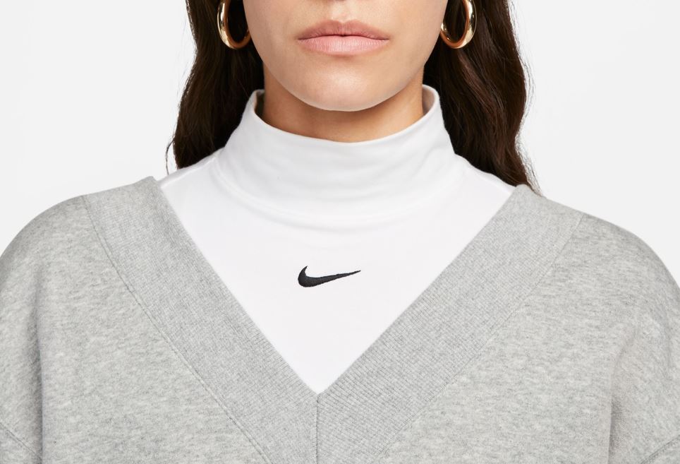 Nike Womens Phoenix Fleece Oversized Crewneck Sweatshirt