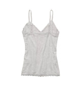 American Eagle Womens AE Lace Trim Cozy Cami Tank Top