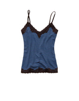 American Eagle Womens AE Lace Trim Cozy Cami Tank Top