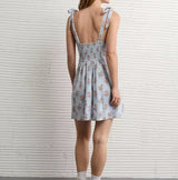 American Eagle Womens AE Square Neck Mini Dress