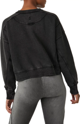 Free People Womens Intercept Pullover Sweatshirt