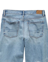American Eagle Womens AE Low-Rise Classic Straight Jeans