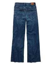 American Eagle Womens AE Super High-Waisted Baggy Wide-Leg Jeans