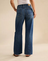 American Eagle Womens AE Super High-Waisted Baggy Wide-Leg Jeans