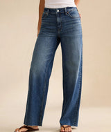 American Eagle Womens AE Super High-Waisted Baggy Wide-Leg Jeans
