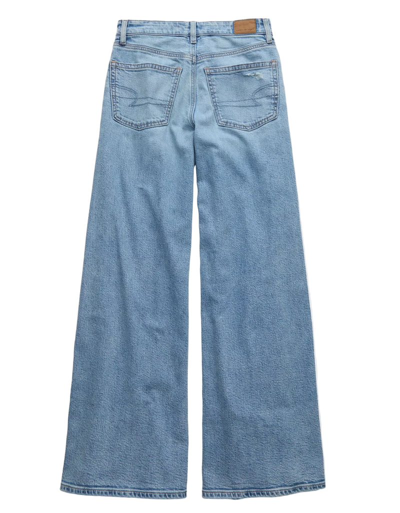 American Eagle Womens AE Baggy A-Line Fit Jeans