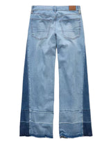 American Eagle Womens AE Dreamy Drape Stretch Low-Rise Ultra Wide-Leg Jeans