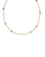 Kendra Scott Gabriella Gold Pearl Strand Necklace - Freshwater Pearl