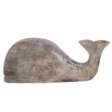 Beachcombers Washed Gold Whale Figure