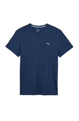 Tommy Bahama Mens Solid Knit Short Sleeve T-Shirt