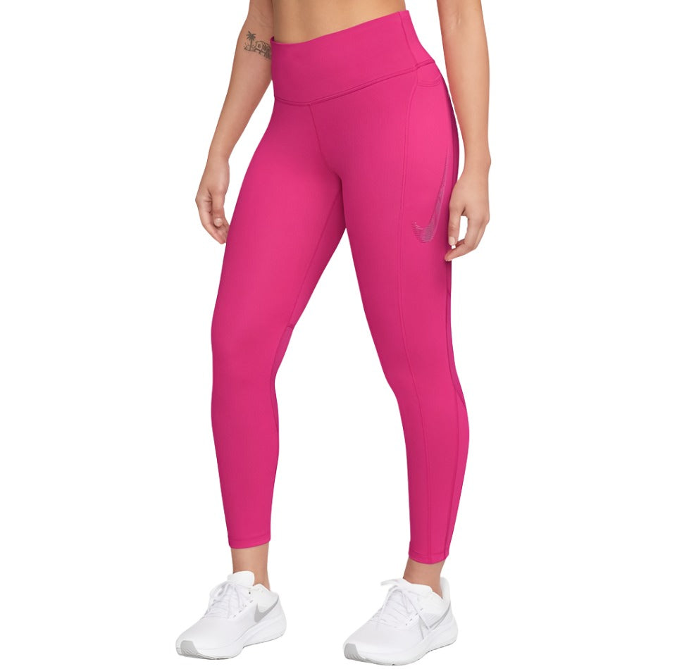 Nike Womens Dri-Fit Mid Rise Leggings
