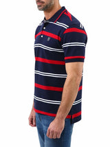 Chaps Mens Interlock Jersey Short Sleeve Polo