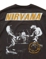 American Eagle Mens AE Standard Fit Nirvana Graphic Short Sleeve T-Shirt