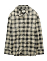 American Eagle Womens AE Oversized Long-Sleeve Plaid Shirt