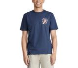 IZOD Mens Crawfish Boil Graphic Short Sleeve T-Shirt
