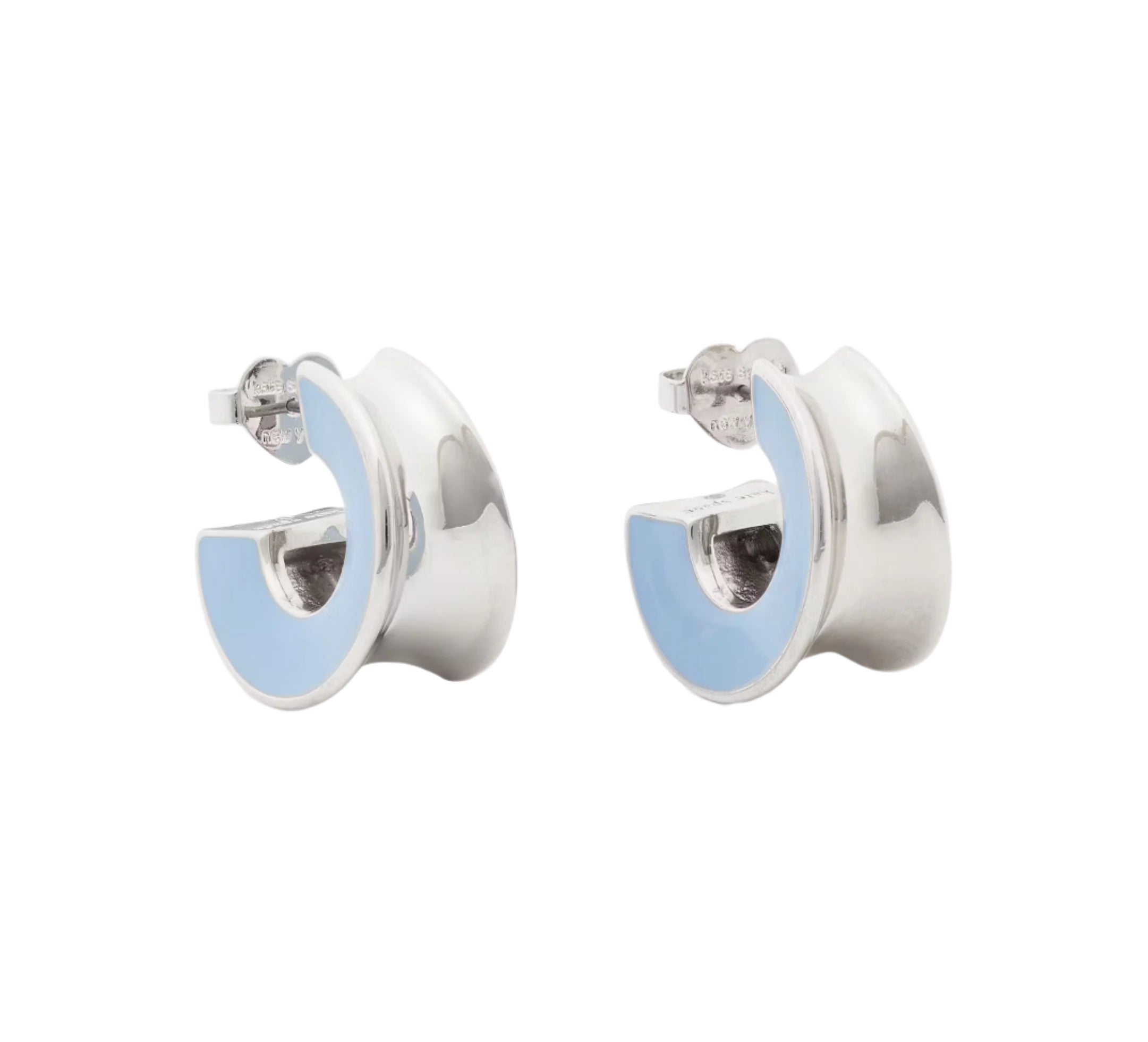 Kate Spade Bold Note Small Hoop Earrings
