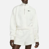 Nike Womens Phoenix Fleece 1/4 Zip Sweatshirt