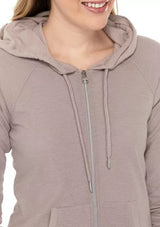 Calvin Klein Womens Zip Hooded Jacket