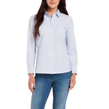 Vineyard Vines Womens Oxford Striped Chilmark Button Down Long Sleeve Shirt
