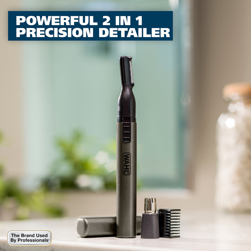 Wahl Lithium Ion Groomsman 2-in-1 Cordless Battery  Eyebrow and Nose Trimmer