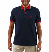 Chaps Mens Everyday Pique Short Sleeve Polo