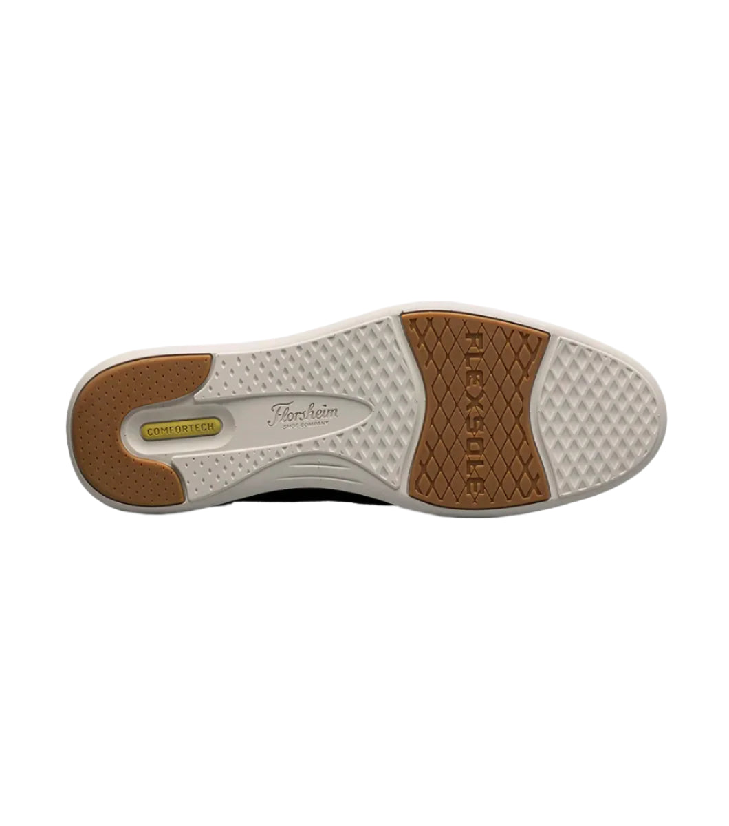 Florsheim Mens Launch Knit Elastic Lace Moc Toe Slip On Shoes