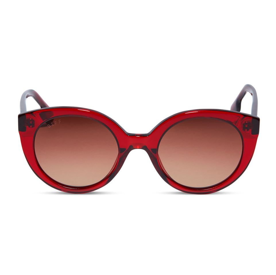 DIFF Charitable Eyewear Emmy Cat Eye NonPolarized Sunglasses ShopCGX