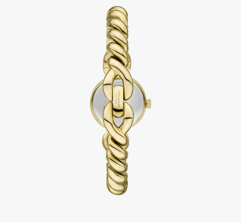 Kate Spade Monroe Braid Twist Watch - Gold-Toned