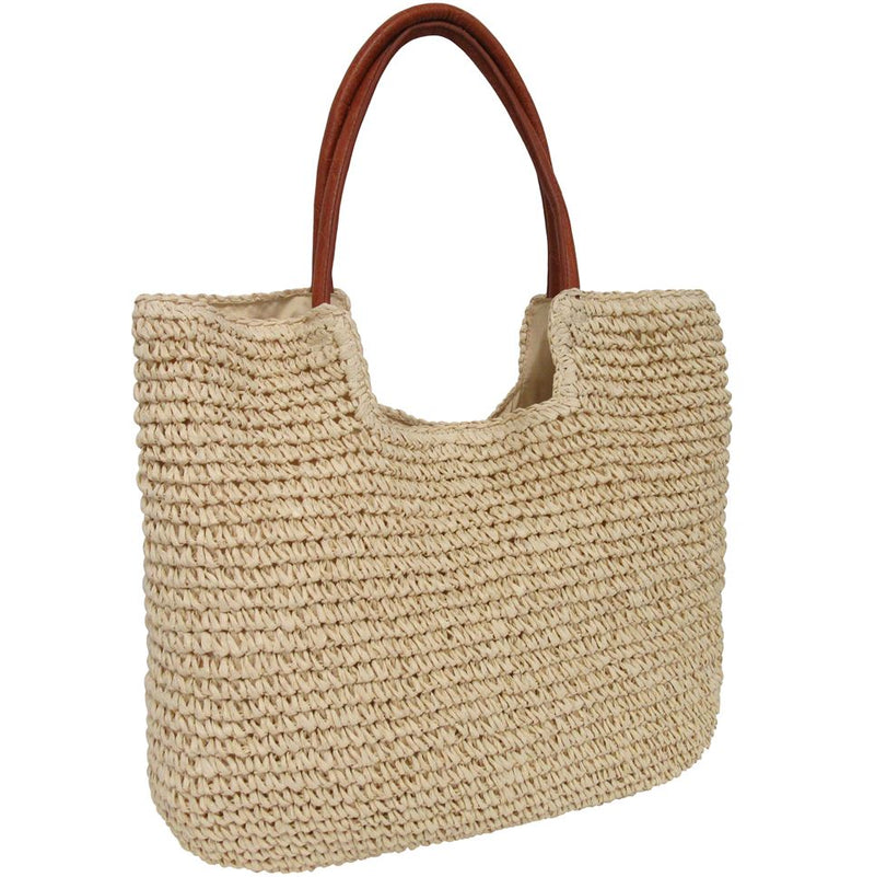 Bueno Of California Straw Tote Handbag – ShopCGX