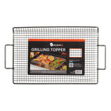 Mr. Bar-B-Q Large Chrome Grill Topper