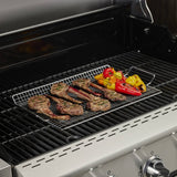 Mr. Bar-B-Q Large Chrome Grill Topper