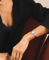 Movado Womens Museum Classic Bangle Silver Watch