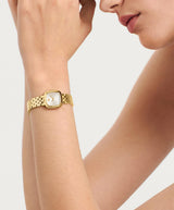 Movado Womens Museum Classic Gold-Tone Watch