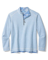 Tommy Bahama Mens Costa Flora Half Zip Sweater