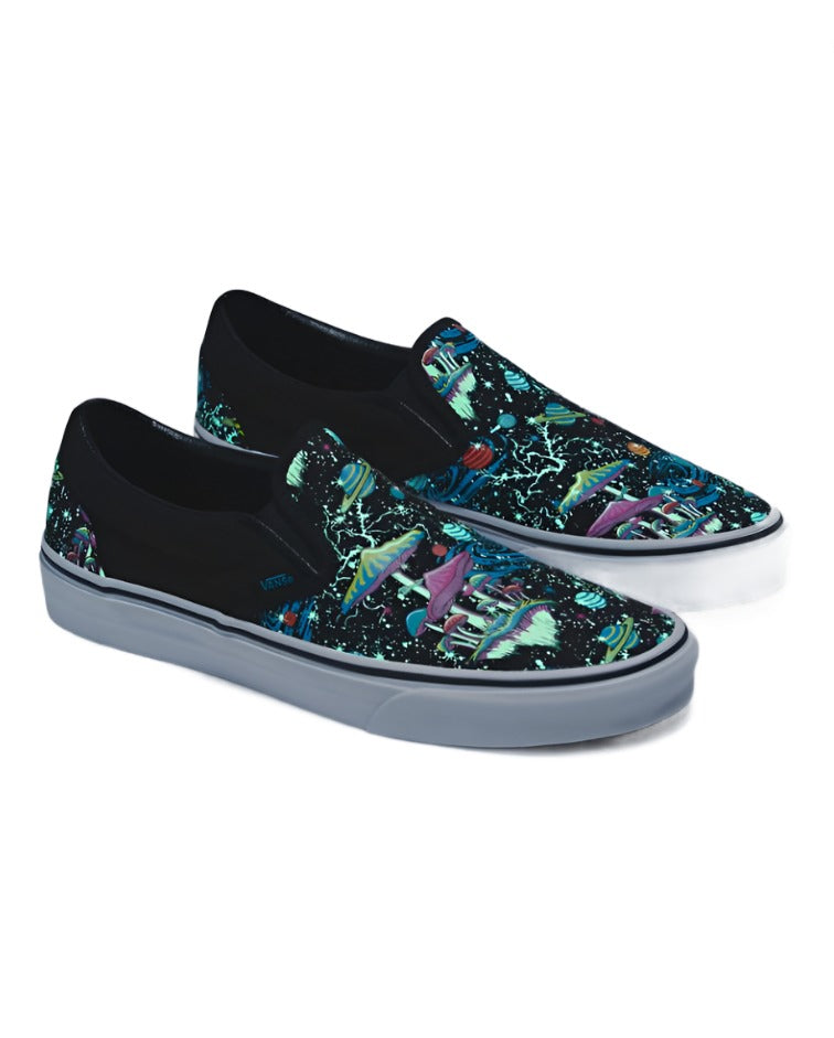 Vans Classic Slip-On Sneakers - Unisex Sizing - Cosmic Glow