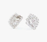 Kate Spade Spade Flower Lace Studs - Silver