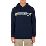 Hurley Mens Hex Bar Fleece Pullover Hoodie