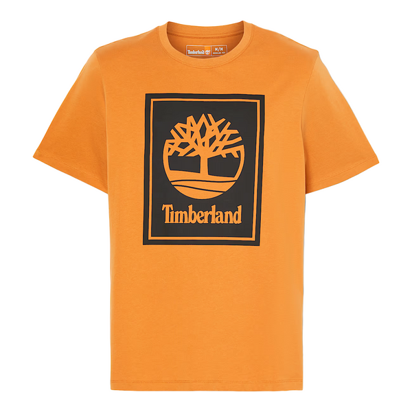 Timberland Mens Kennebec River Tree Logo Short Sleeve T-Shirt