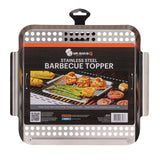 Mr. Bar-B-Q 12" x 12" Stainless Steel Grill Topper