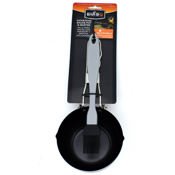 Mr. Bar-B-Q Kickstand Sauce Pot & Baster