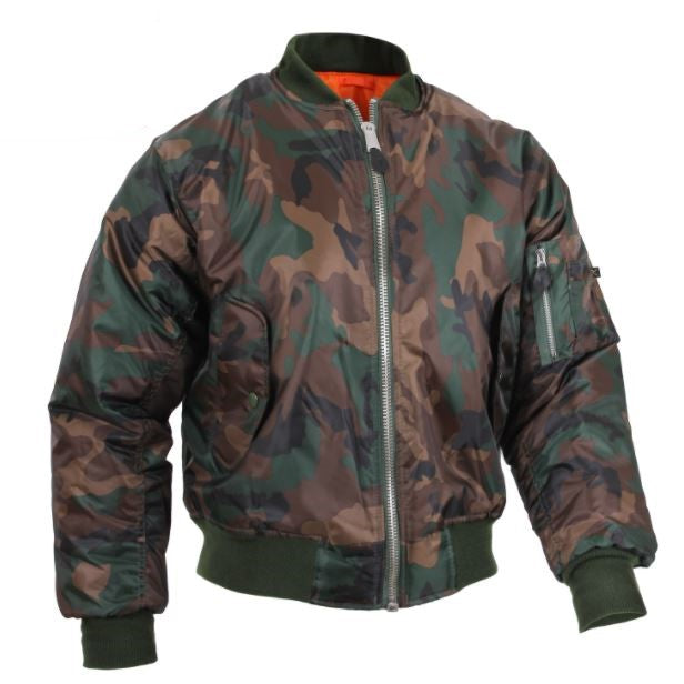 Rothco Hooded MA-1 Flight Jacket - 3XL