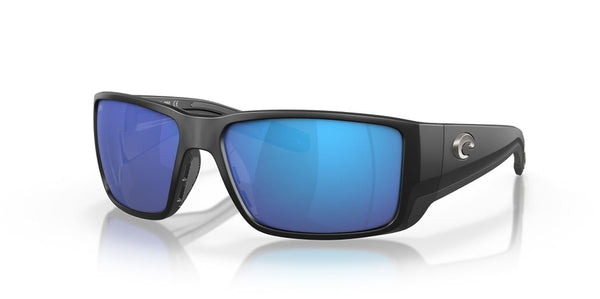 Costa Del Mar Blackfin Pro Matte Black Frame - Blue Mirror Glass Lens - Polarized Sunglasses